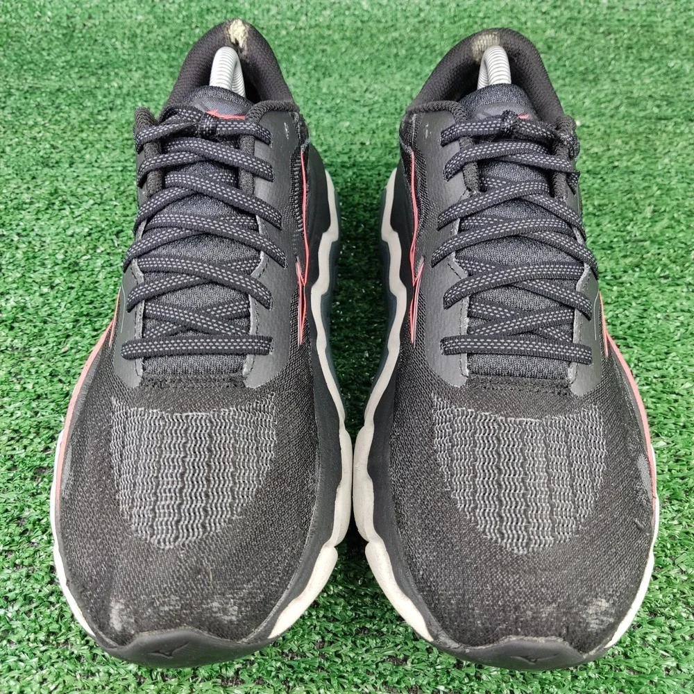 Mizuno Running Shoes Womens 10 Black Wave Horizon 6 J1GD242624‎ Stability Enerzy